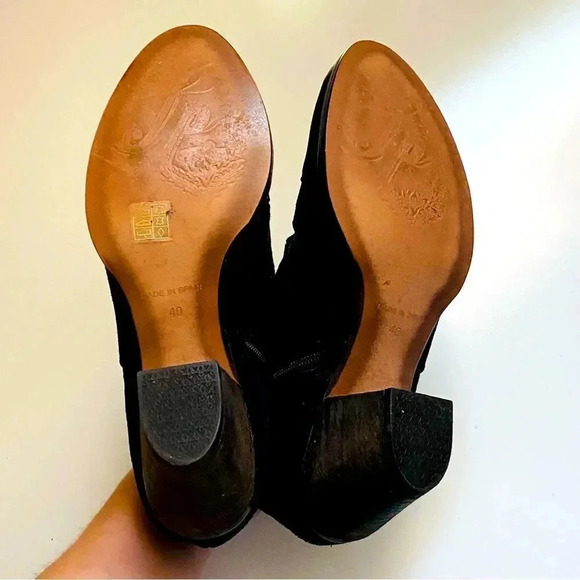 Free People Loveland Suede Ankle Bootie - Picture 10 of 10